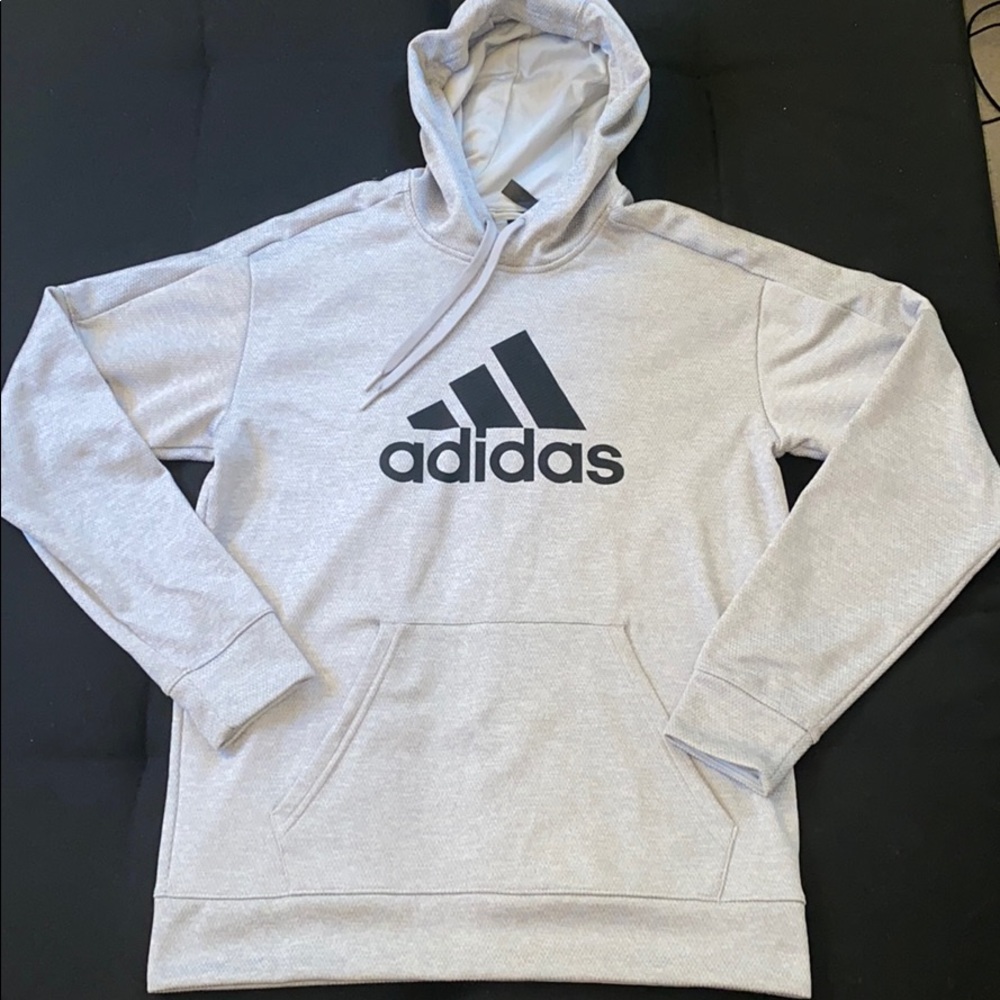 ❤️Adidas Climawarm Hoodie [Gray] 👤